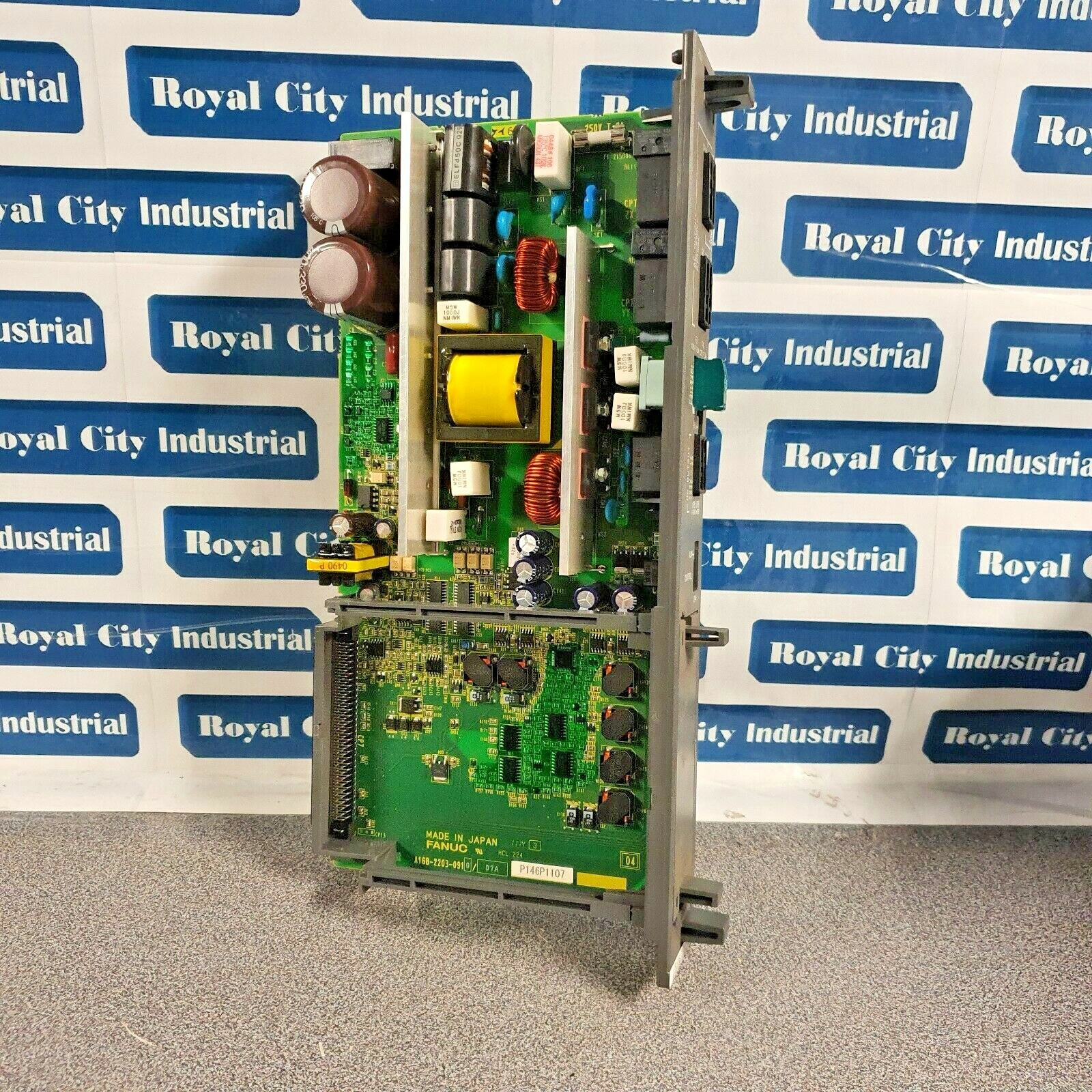 FANUC A16B-2203-0910 PSU POWER SUPPLY BOARD FOR R-30;A CONTROLLER