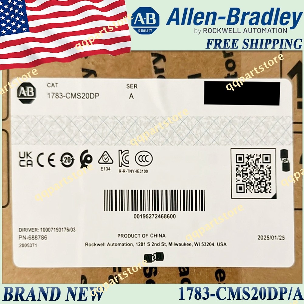 Brand New AB 1783-CMS20DP/A Stratix 5200 20Port Switch 1783CMS20DP serA FreeShip