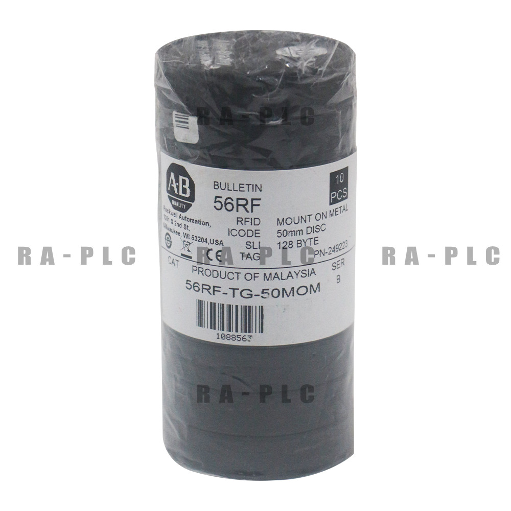New AB 56RF-TG-50MOM RFID ICODE SLI Tag, 50 mm Disc, Mount On Metal