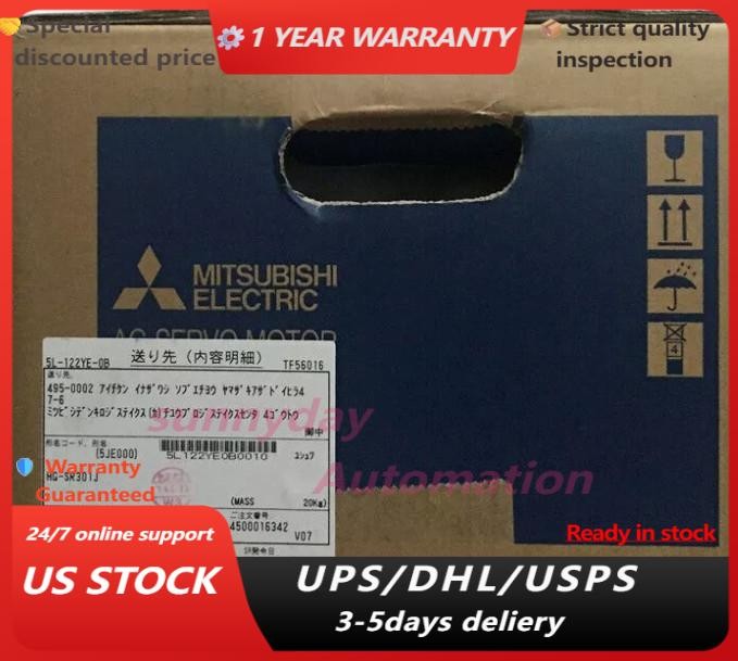HG-SR301J 1PCS NEW MITSUBISHI Servo Motor HG-SR301J