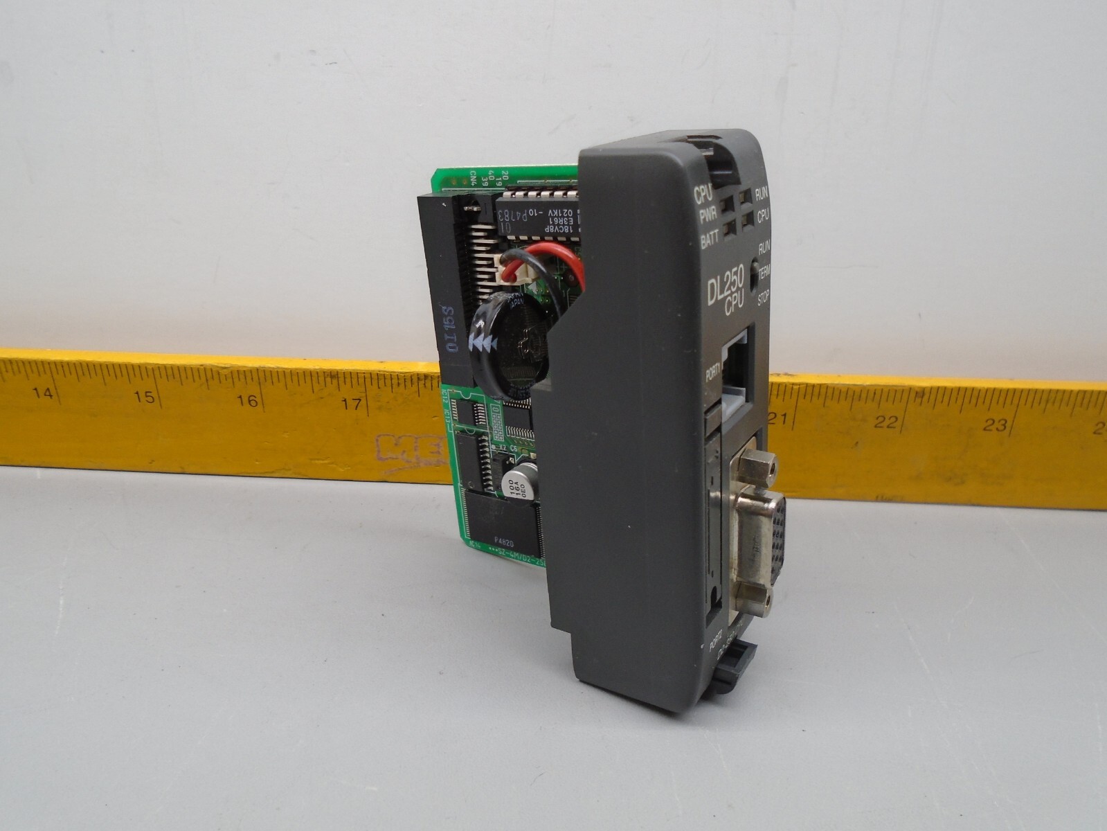 D2-250 Automation Direct PLC Battery needs replaced Parts or repair N324