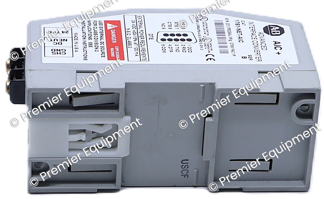 * ALLEN BRADLEY 1761-NET-AIC ADVANCED INTERFACE CONVERTER