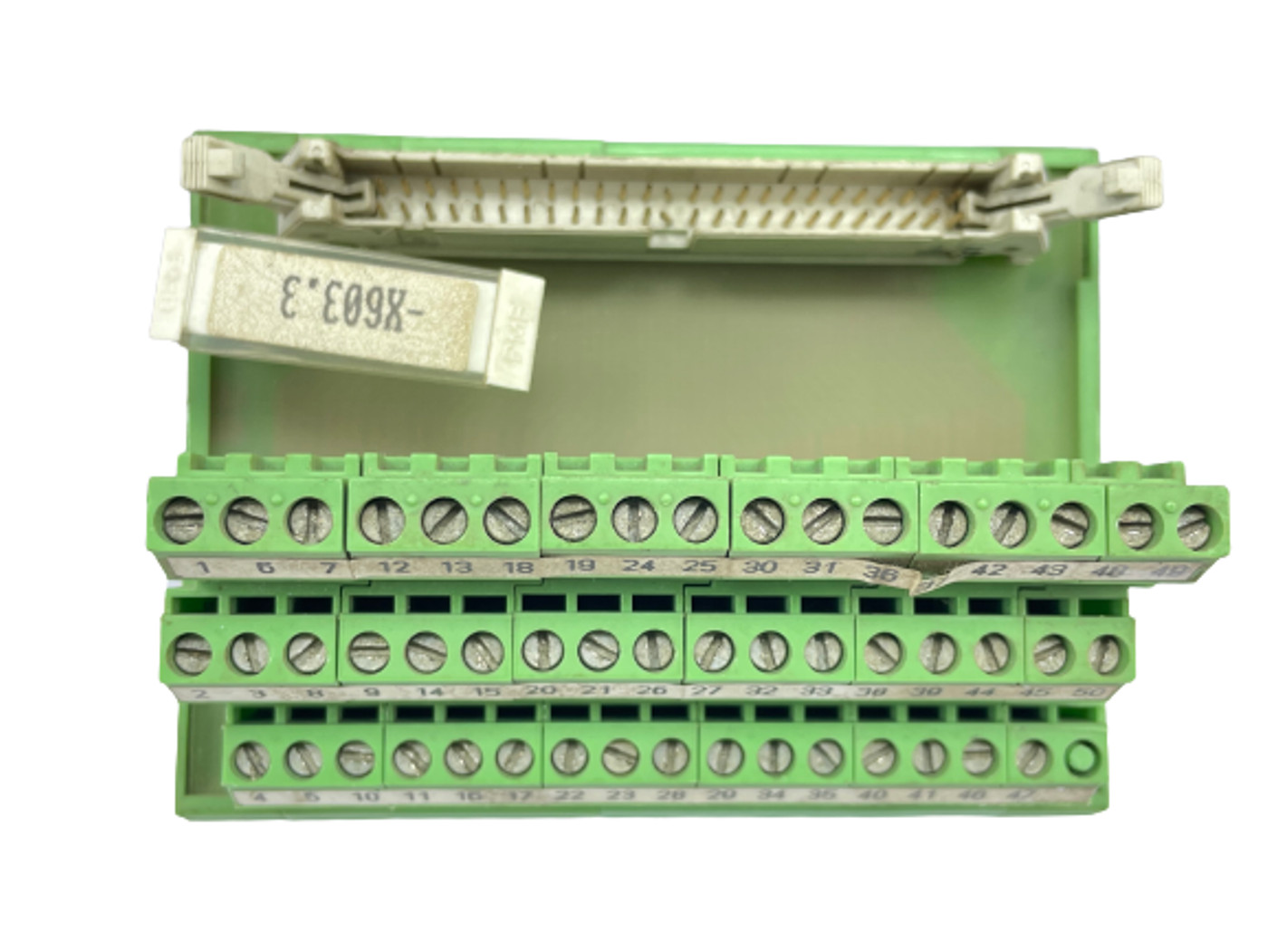 Phoenix Contact 2281597 FLKMS50 Interface Module 50 Position 43/94429/0 12/96