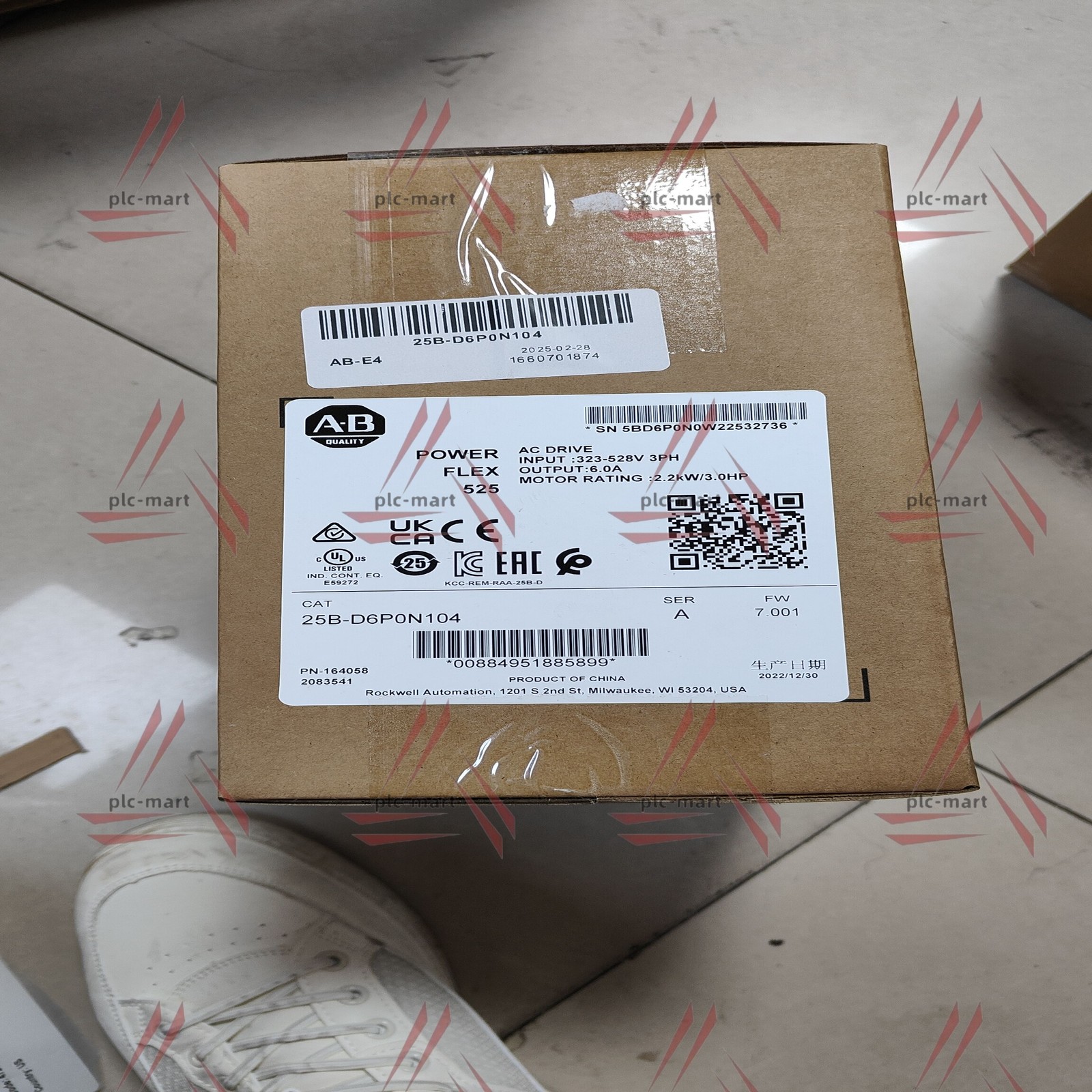 1PC Expedited shipping NEW Allen-Bradley 25B-D6P0N104 Real US stock