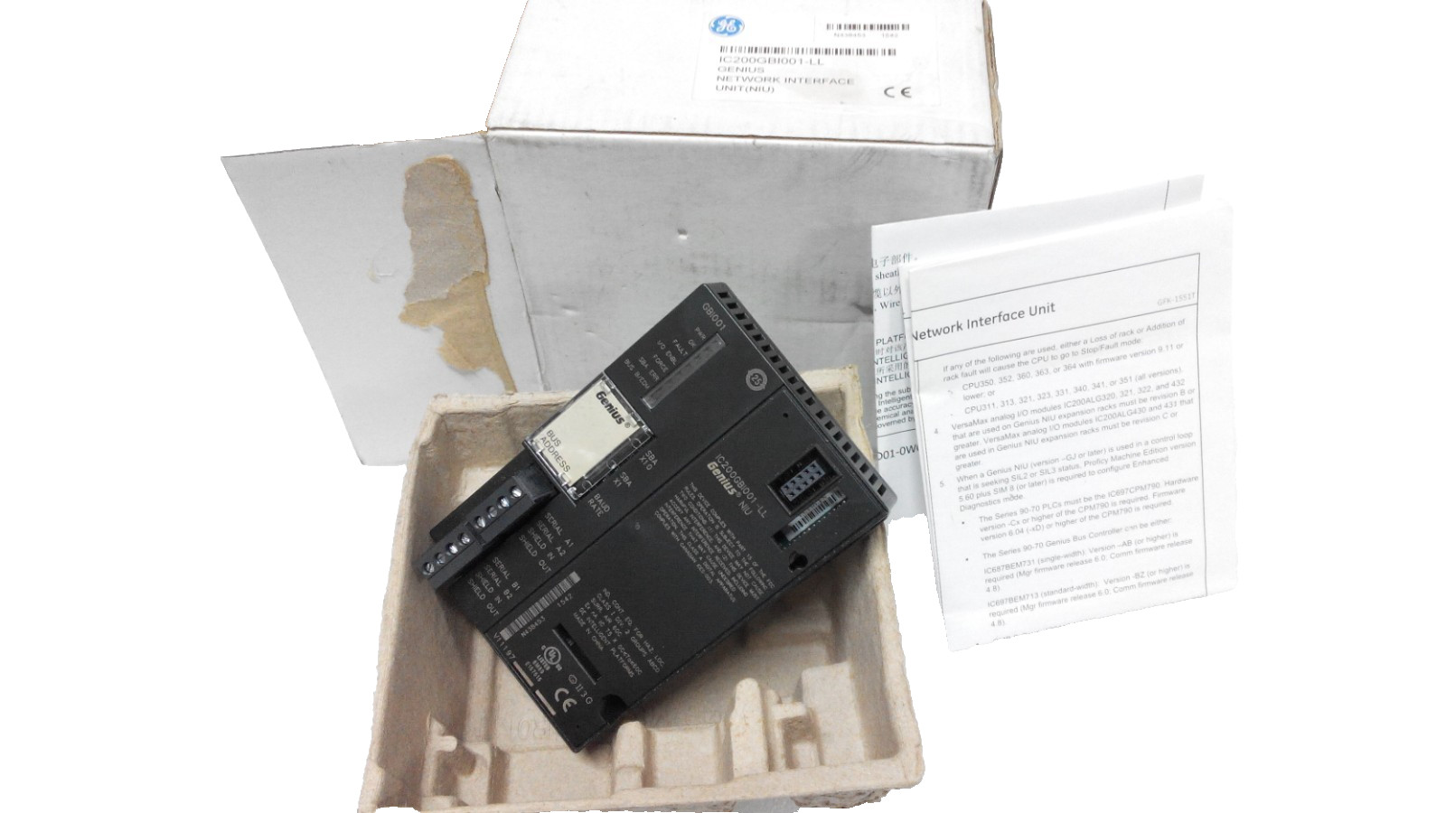 GE FANUC IC200GBI001-LL