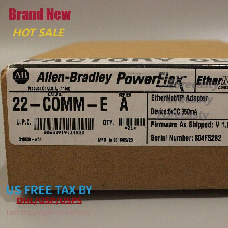 Allen-Bradley 22-COMM-E SER A PowerFlex Ethernet/IP Comm Adapter AB US Free Tax