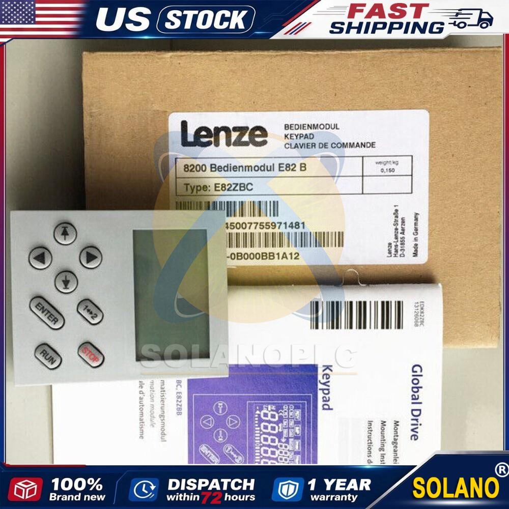 1PCS NEW LENZE E82ZBC KEY PAD OPERATOR PANEL IN BOX