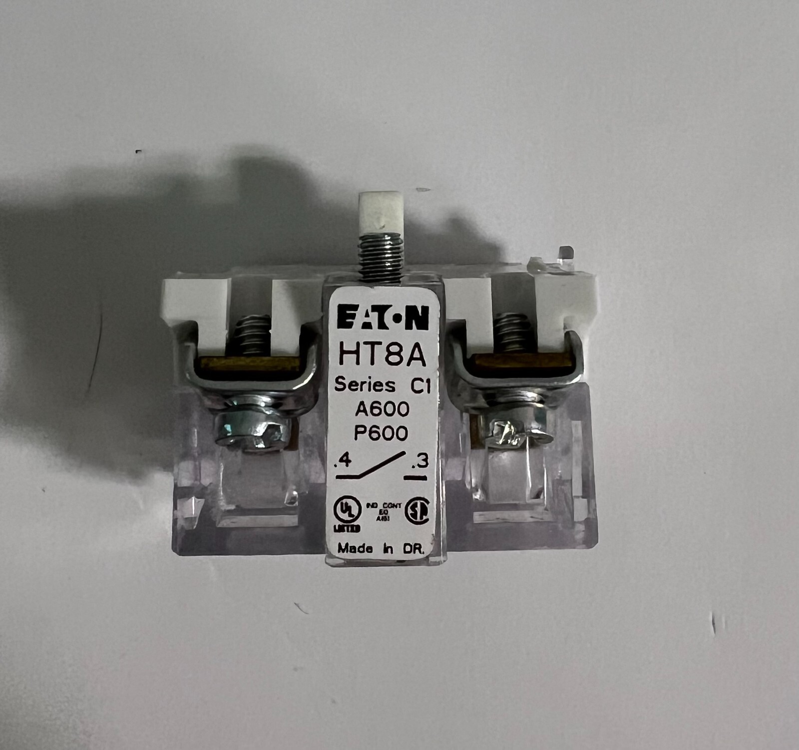 Eaton – Cutler Hammer HT8A Switch Part, Contact Block, 1NC, Without Guard, HT800
