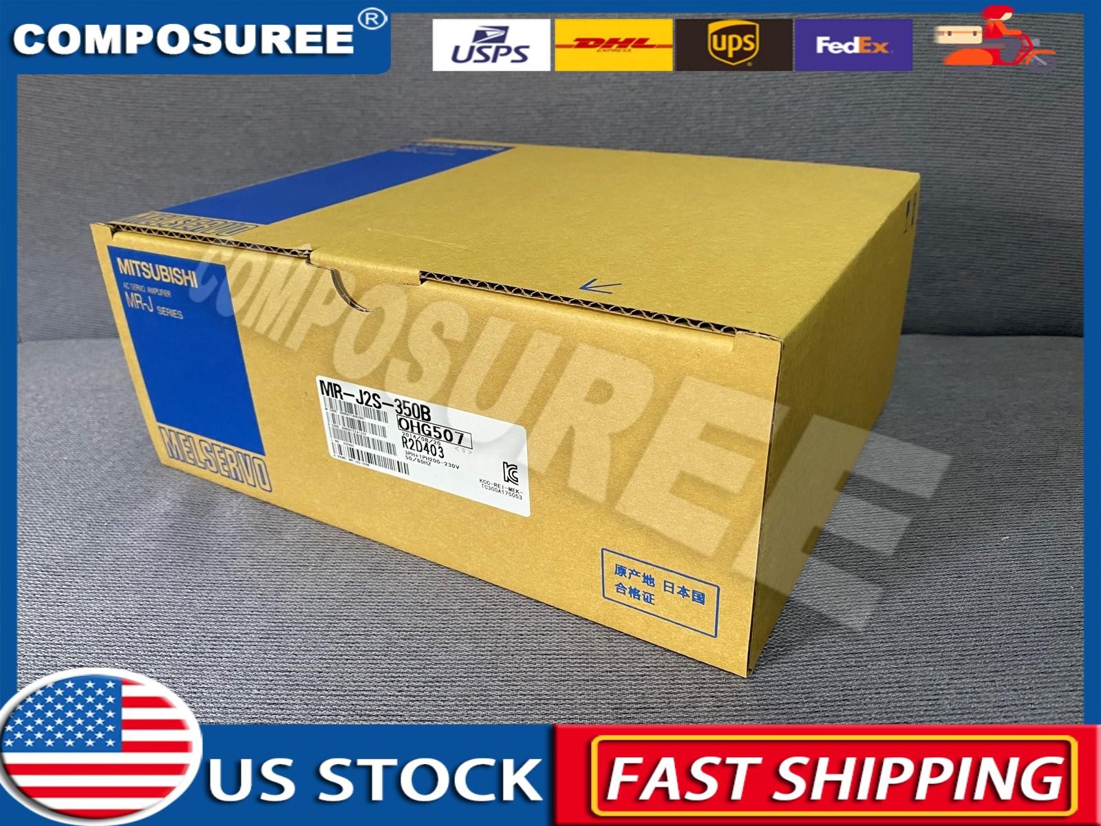 MR-J2S-350B 1PC NEW MITSUBISHI Servo Drives MR-J2S-350B new