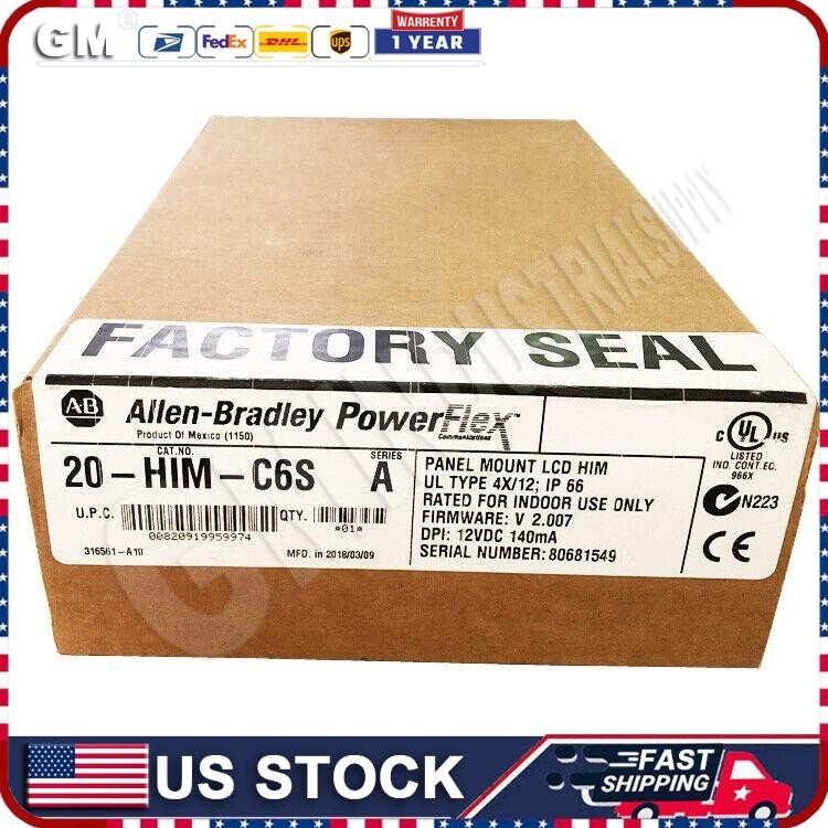 New Sealed AB 20-HIM-C6S PFlex 20 IP66-UL NemaType 4X-12 20HIMC6S US Free Tax