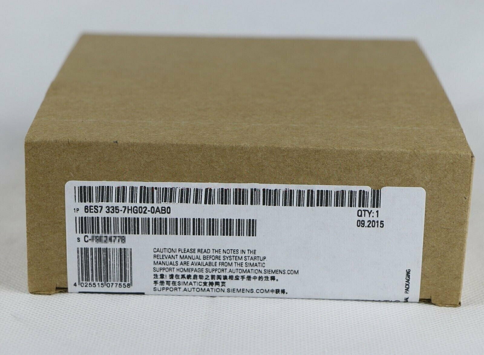Neu Versiegelt SIEMENS 6ES7 335-7HG02-0AB0 6ES7335-7HG02-0AB0 /1-JAHRER GARANTIE