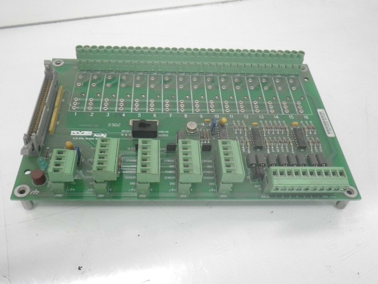 070-203000 rev:B Rvsi Acuity Plc Control Board(Used Tested)