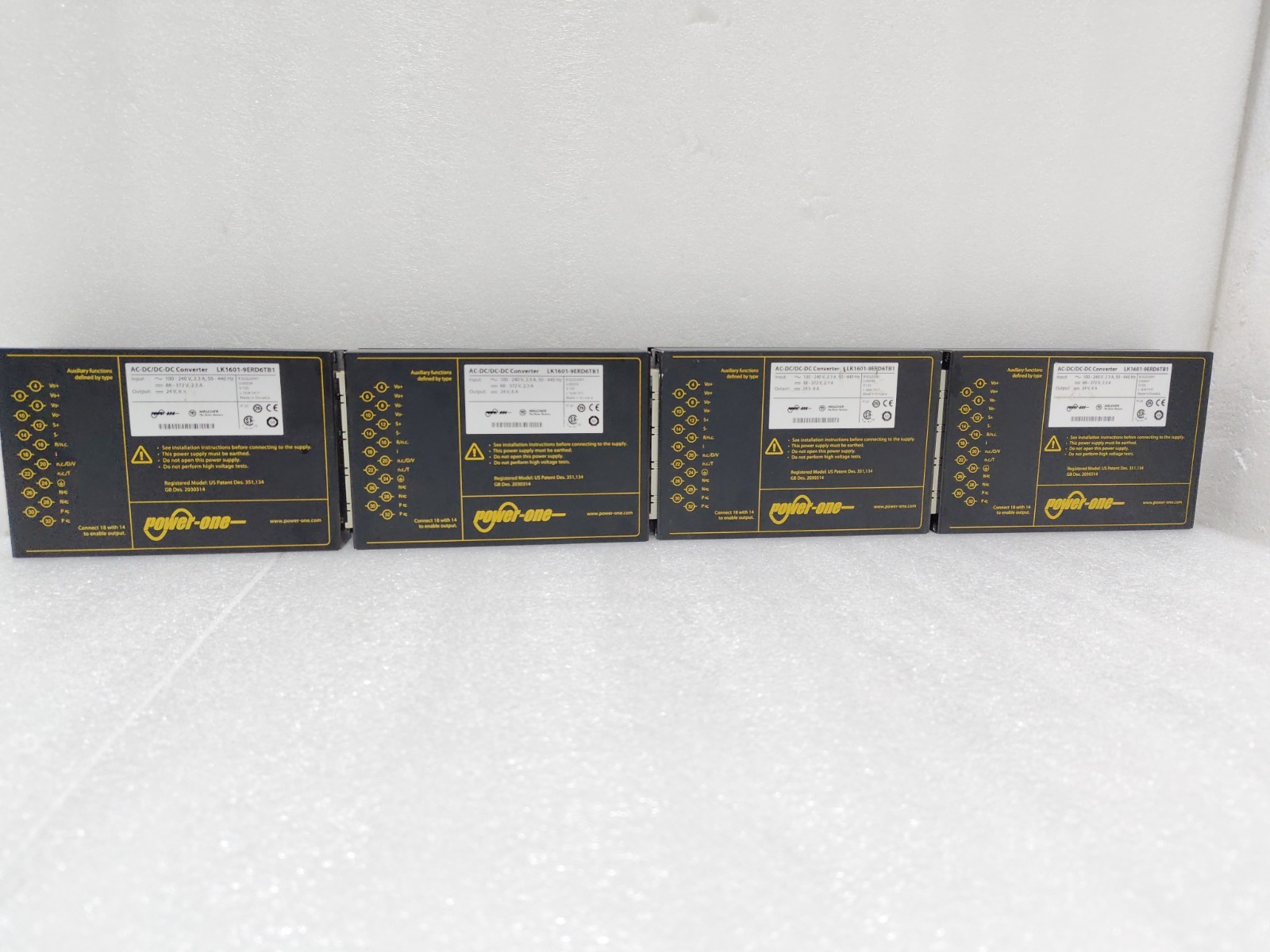 POWER ONE LK1601-9ERD6TB1 AC-DC/DC-DC CONVERTER