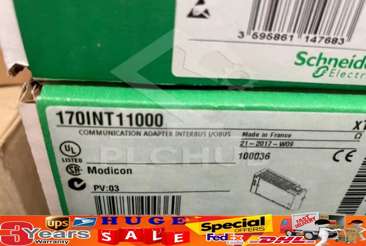 New In Box SCHNEIDER 170INT11000 Interbus Communication Adaptor