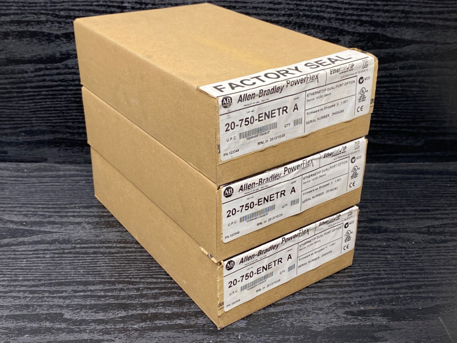 New Factory Sealed AB 20-750-ENETR Dual-Port Ethernet/IP A PowerFlex 750