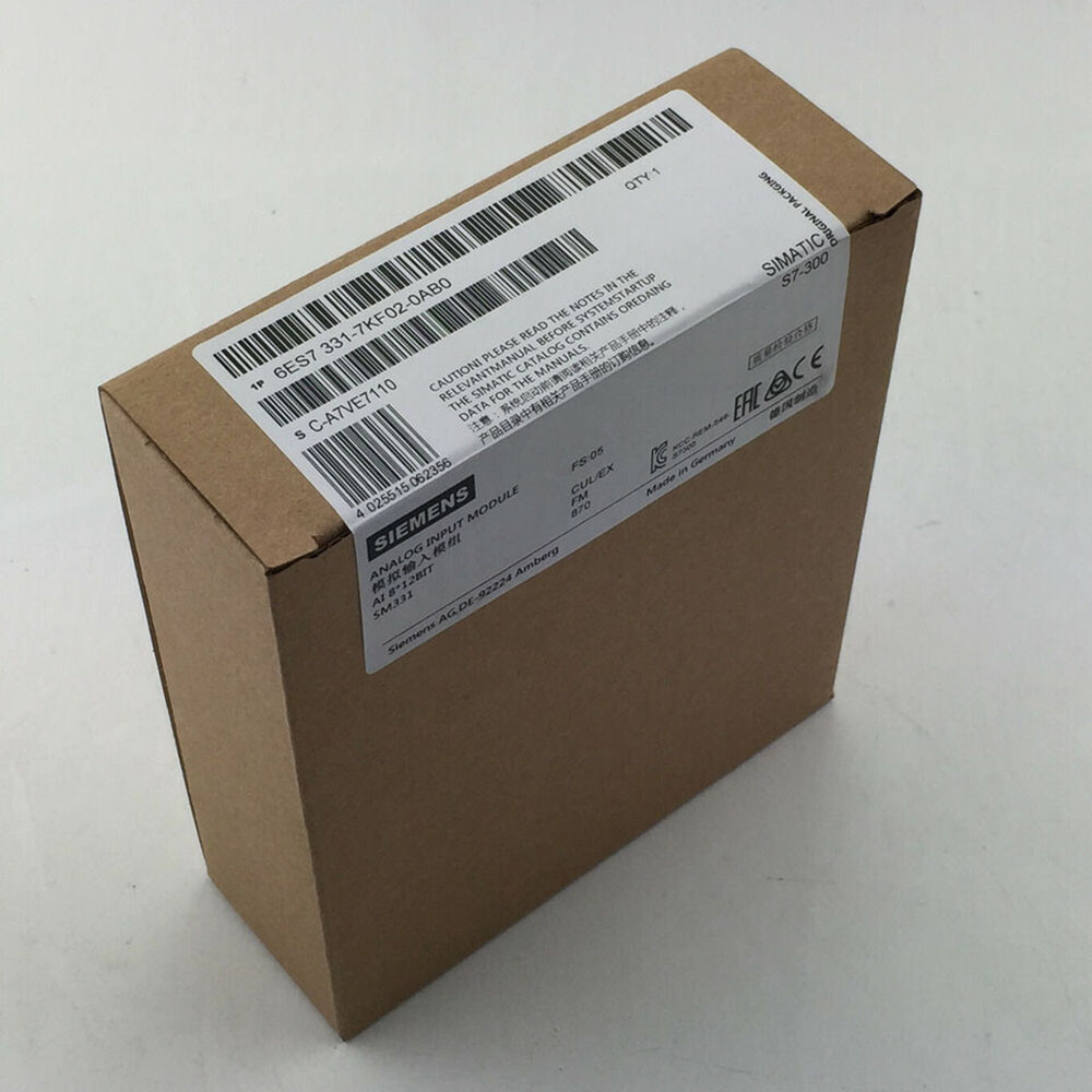 6ES7 331-7KF02-0AB0 SIEMENS 6ES7331-7KF02-0AB0 S7-300 Analog Input Module NEW