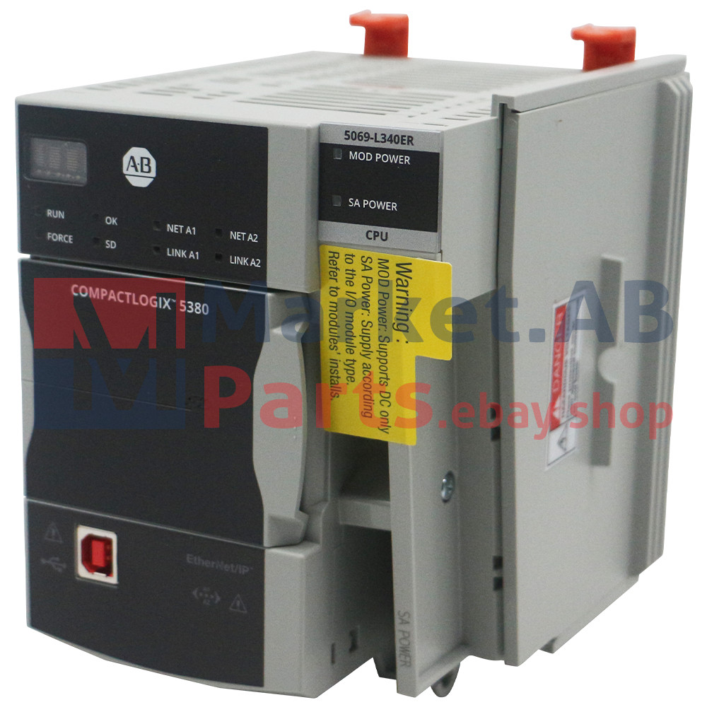 New Allen Bradley 5069-L340ER CompactLogix Enet Controller 4 MB User Memory
