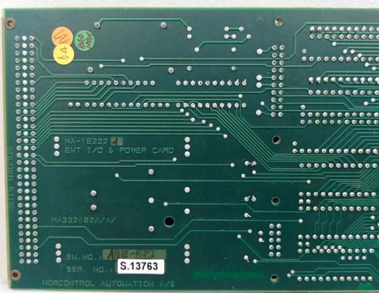 NORCONTROL NA-1E222 EMT I/O & POWER CARD HA332402A/A/