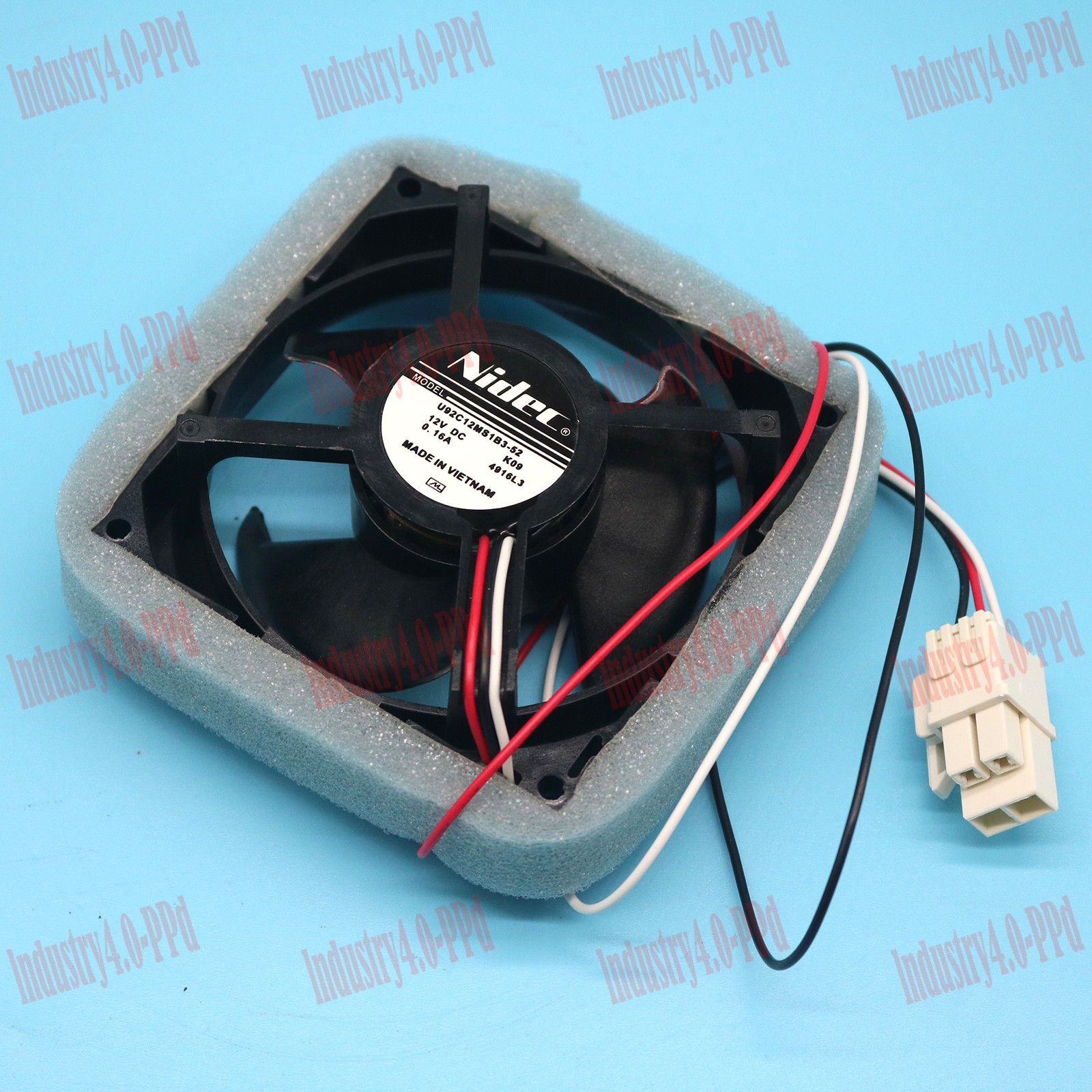 One Nidec U92C12MS1B3-52 12V 0.16A fan For Samsung refrigerator fan spot stocks