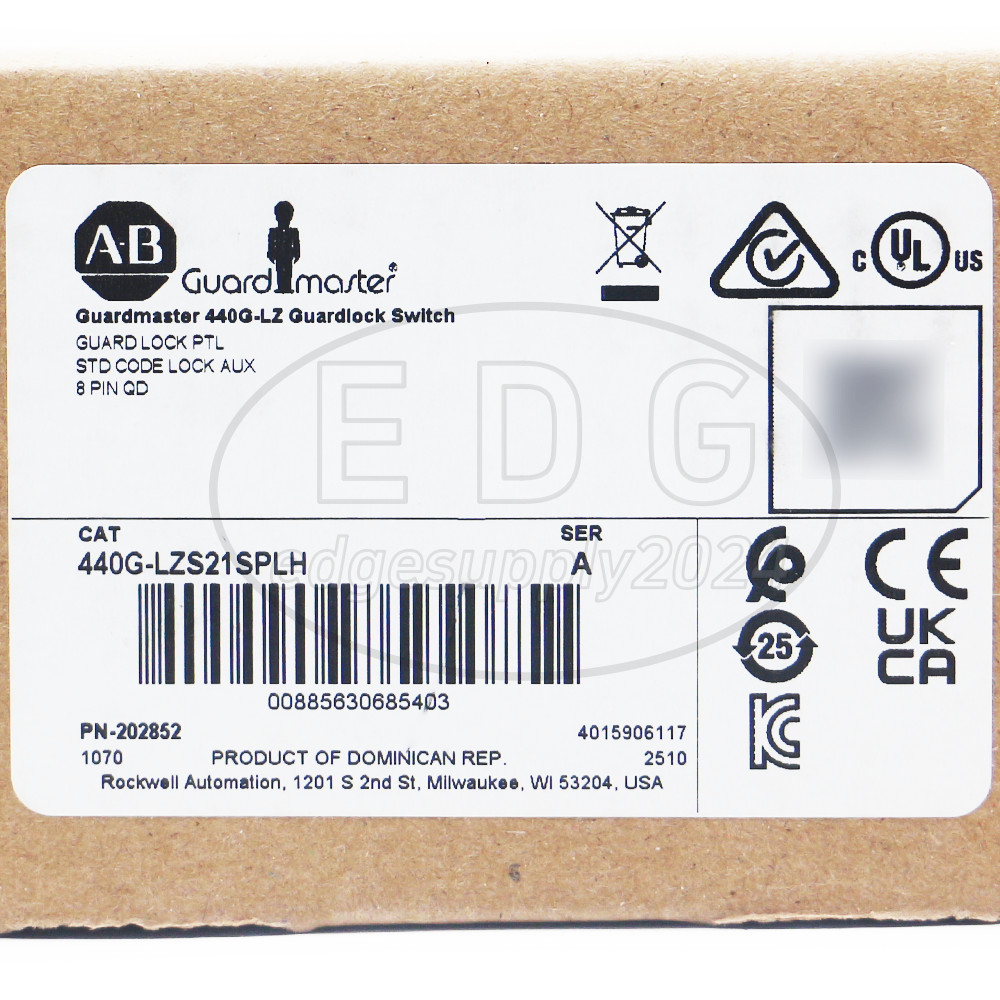 NEW Allen-Bradley 440G-LZS21SPLH Guard Master Guardlock Switch US Free Tax