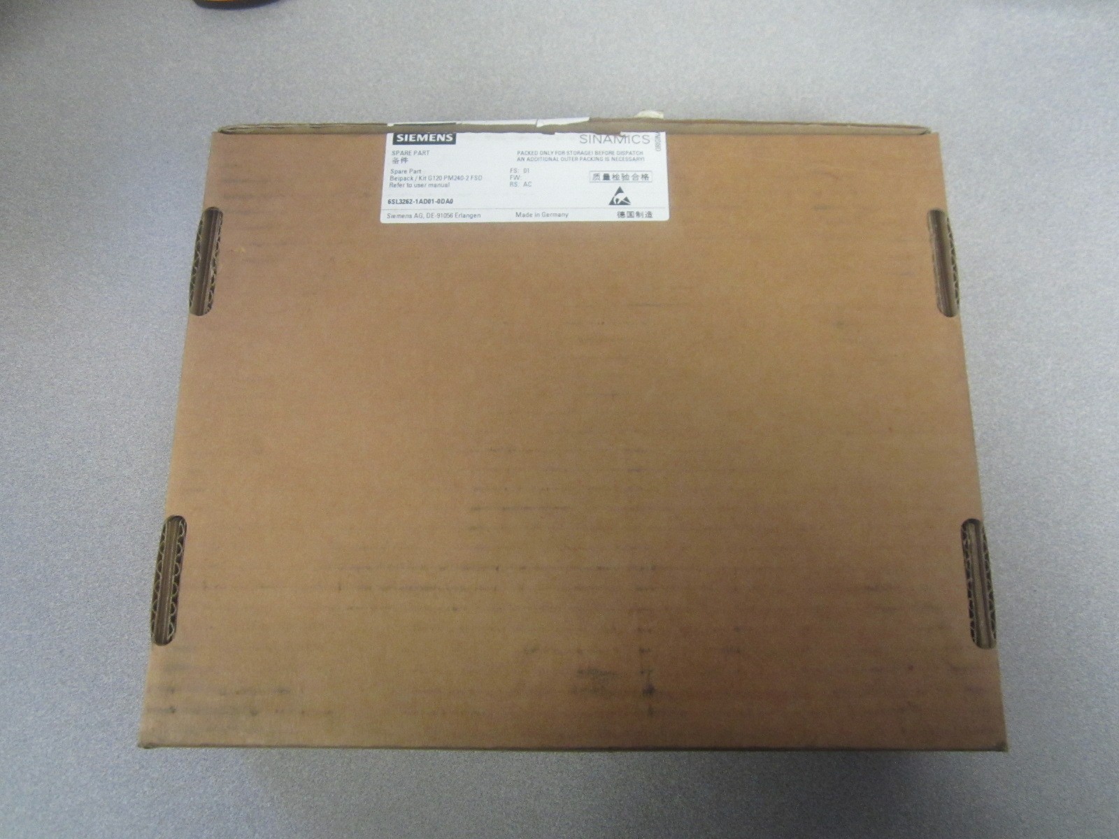 Siemens 6SL3262-1AD01-0DA0 Sinamics Shield Connection Kit