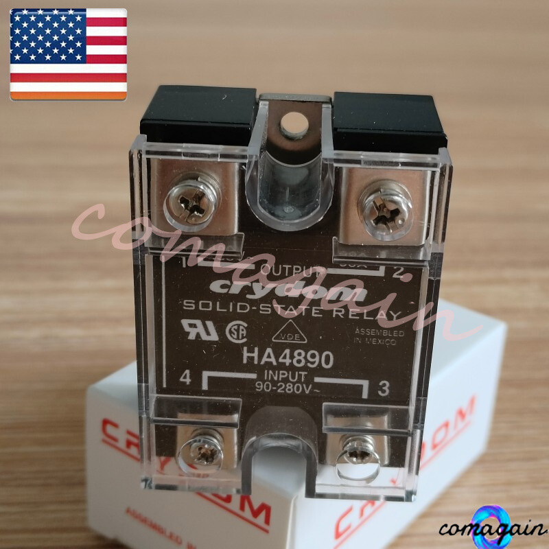 NEW IN BOX For Crydom HA4890 90 to 280VAC 90A Solid State Relay Shipped from US