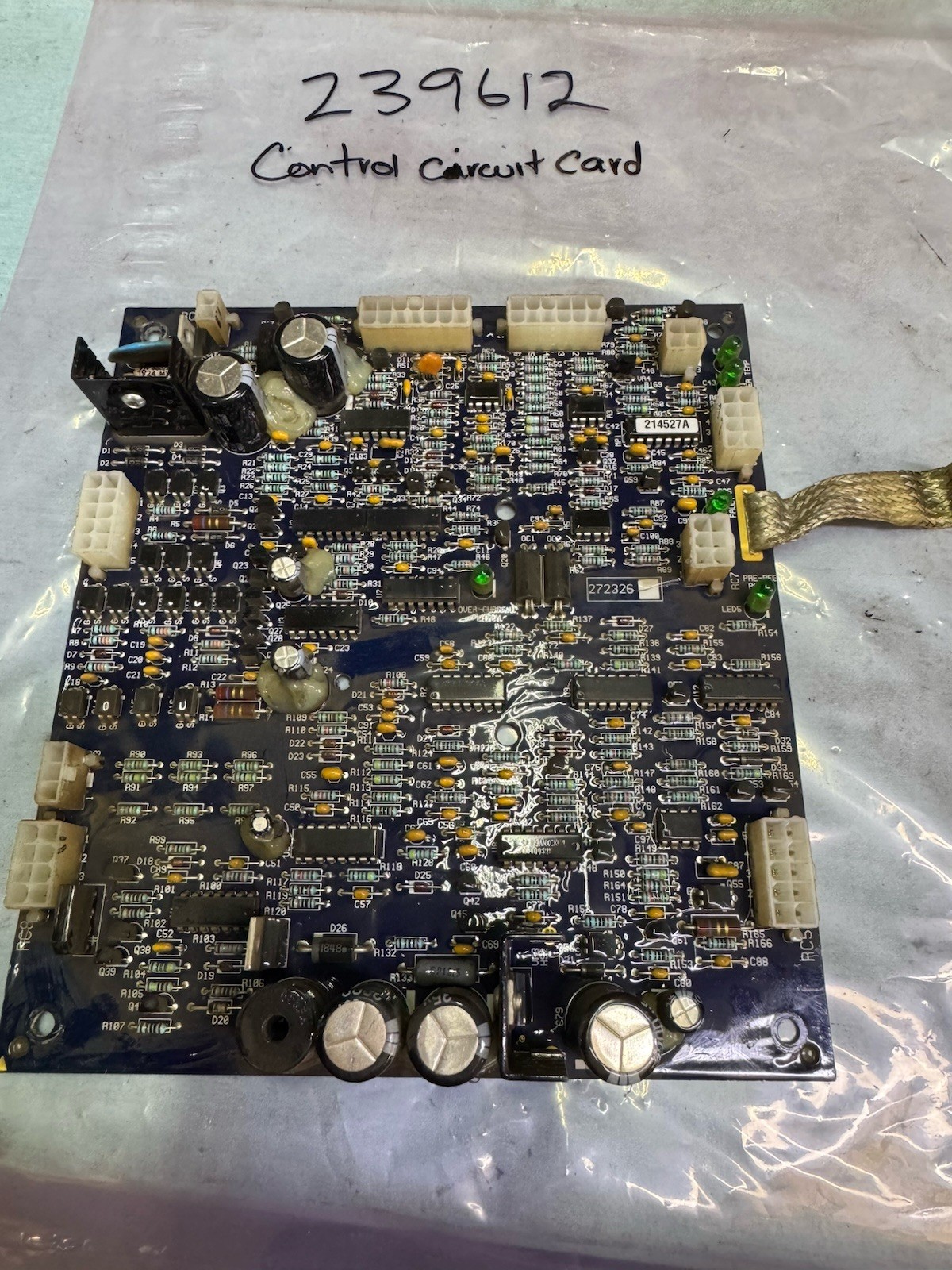 239612 Same As 272326 Control Pc Board Miller Welder Parts Used Tested