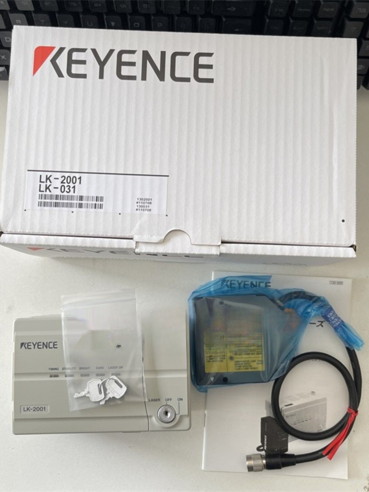 For Keyence LK-2001 LK2001 Laser Displacement Sensor New