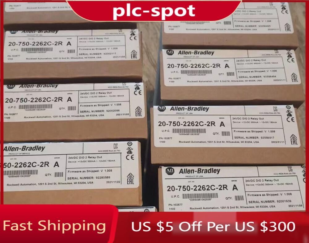 Allen-Bradley 20-750-2262C-2R 24V DC IO Option Module NEW Factory Sealed