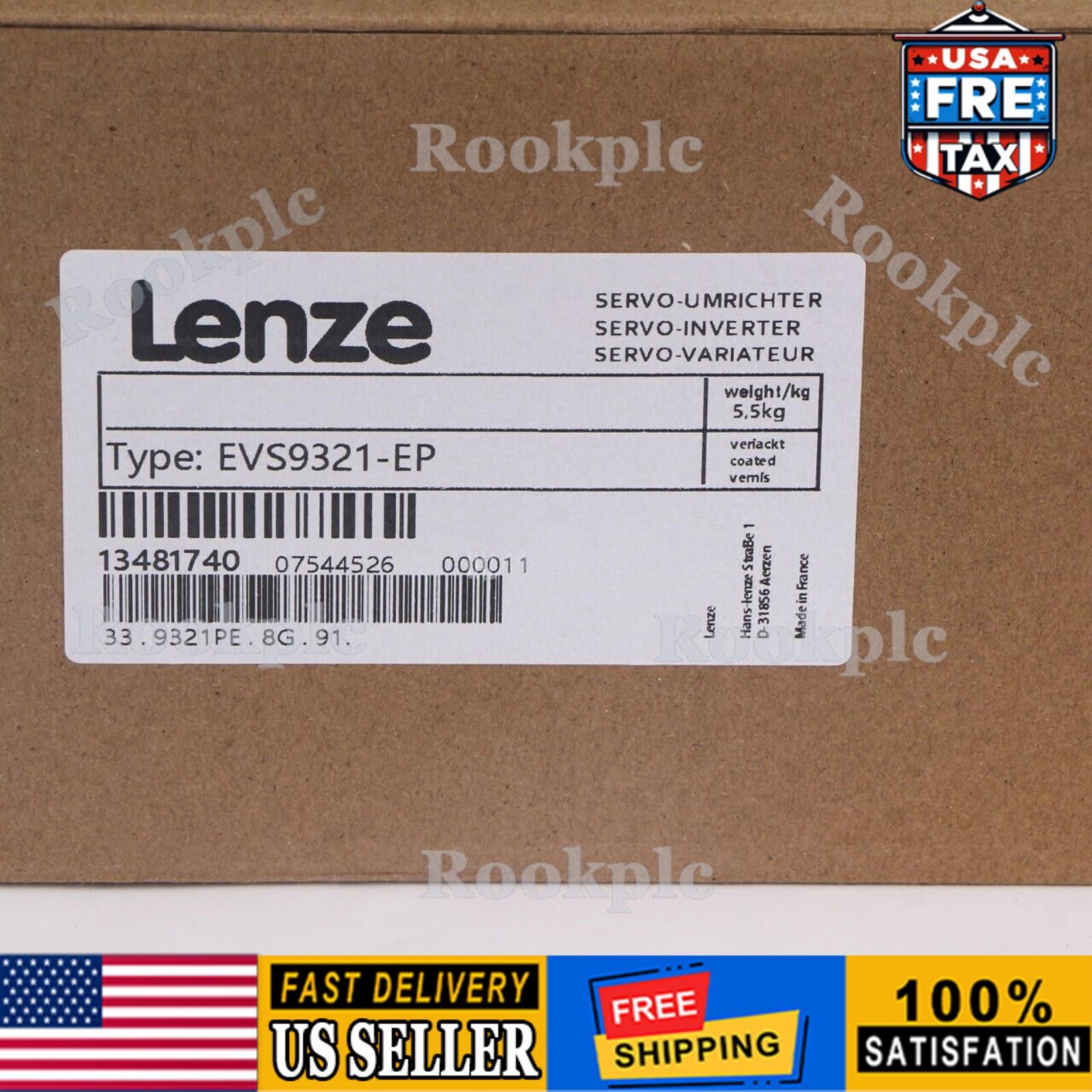 EVS9321-EP NEW LENZE Servo Inverter EVS9321-EP