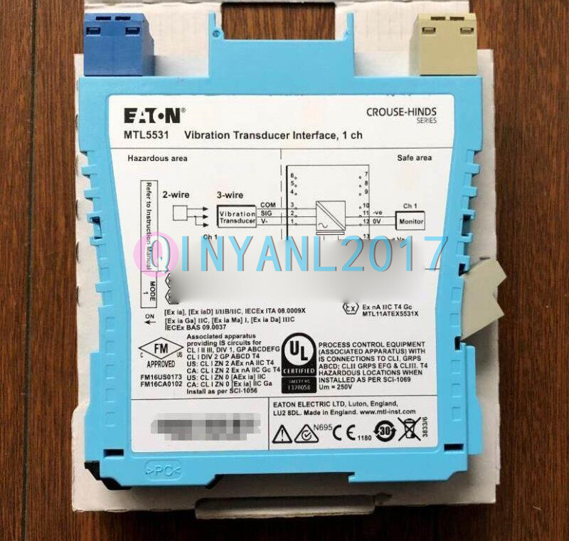 1PC EATON MTL MTL5531 Isolated Safety Barrier MTL-5531