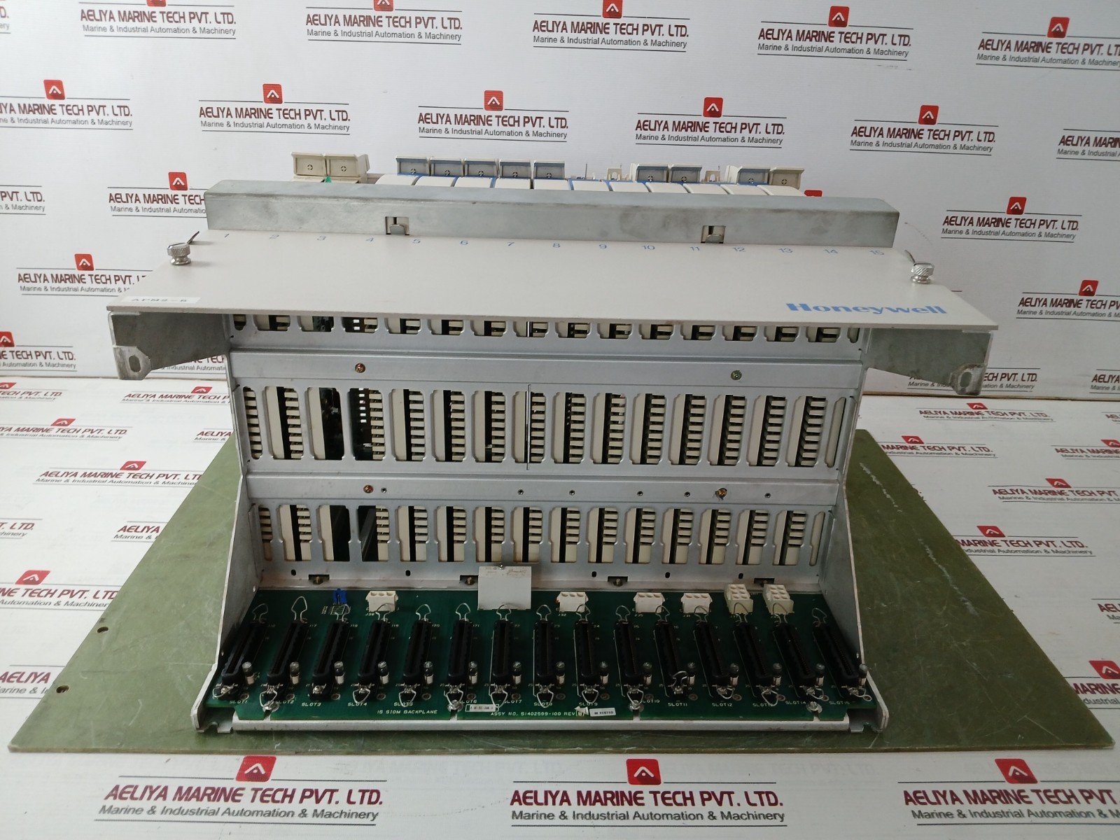 HONEYWELL 51402599-100 15 Slot I/O Backplane System 51304754-100 MU-PLAM02