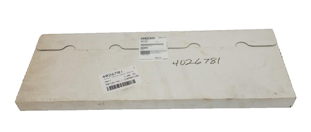 New, Sealed Siemens Simatic Module Rack, 500mm, Small 6ES7 194-4GA00-0AA0
