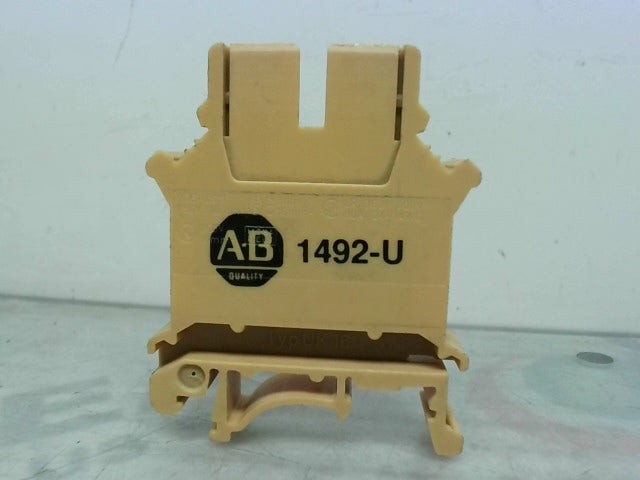 Allen Bradley 1492-U Yellow Terminal Block (23 PCS)-New No Box