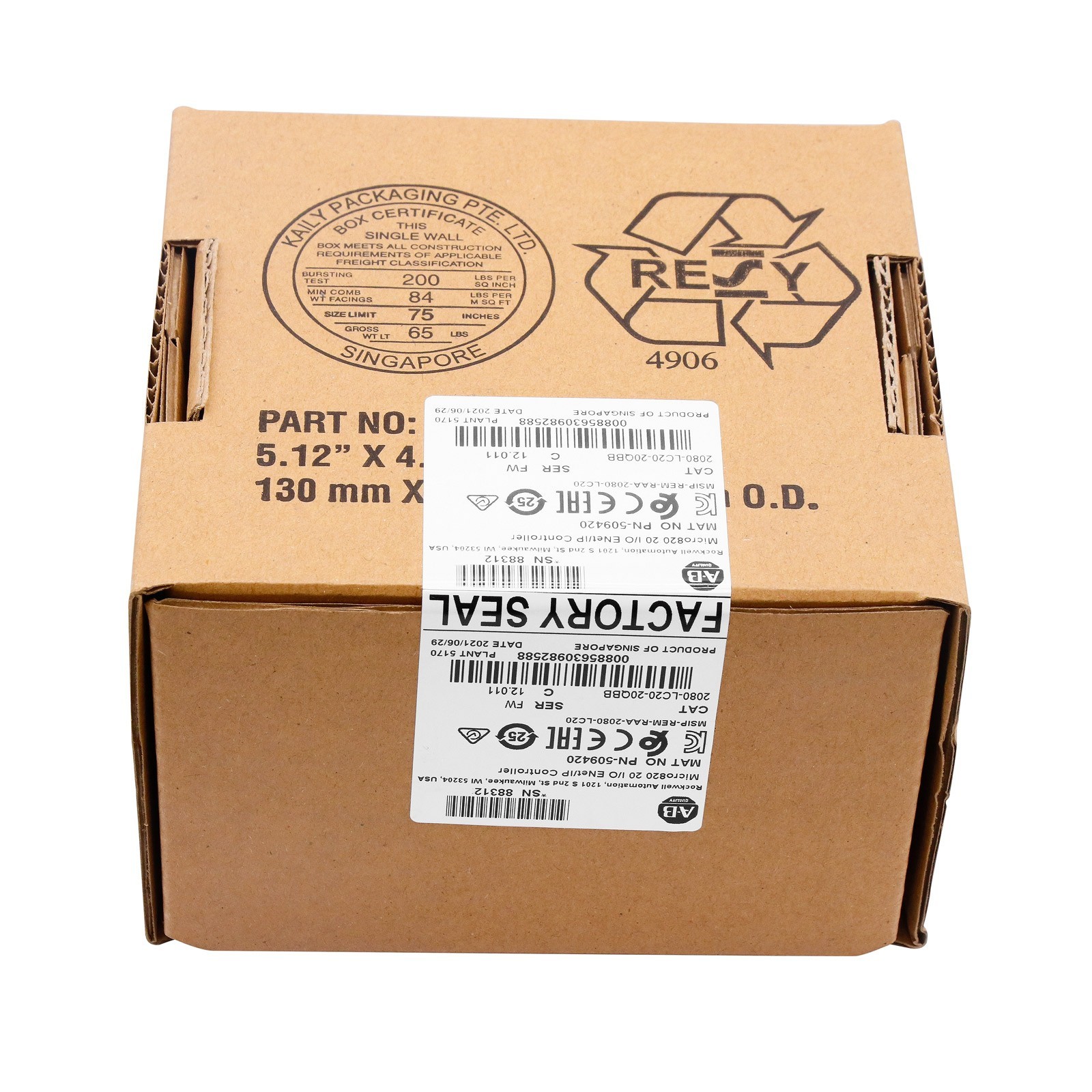 2025 New Allen-Bradley 2080-L50E-24QWB /A Micro850 24 I/O EtherNet/IP Controller