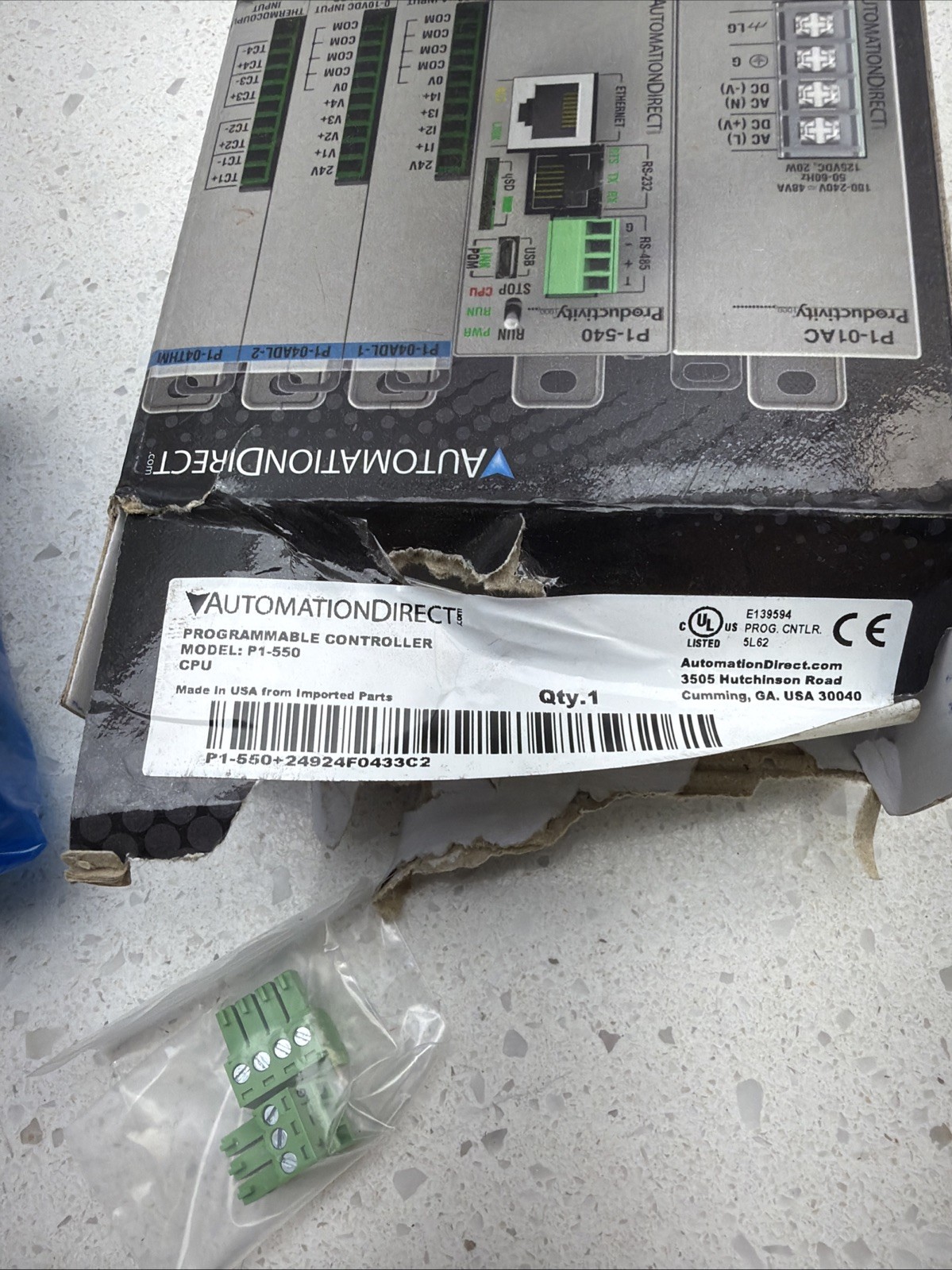 AUTOMATION DIRECT P1-550 PLC | NEW IN BOX | Free Shipping