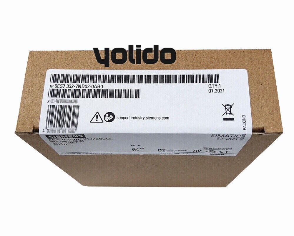 6ES3 32-7ND02-0AB0 NEW SIEMENS 6ES7332-7ND02-0AB0 S7-300 Analog Output Module