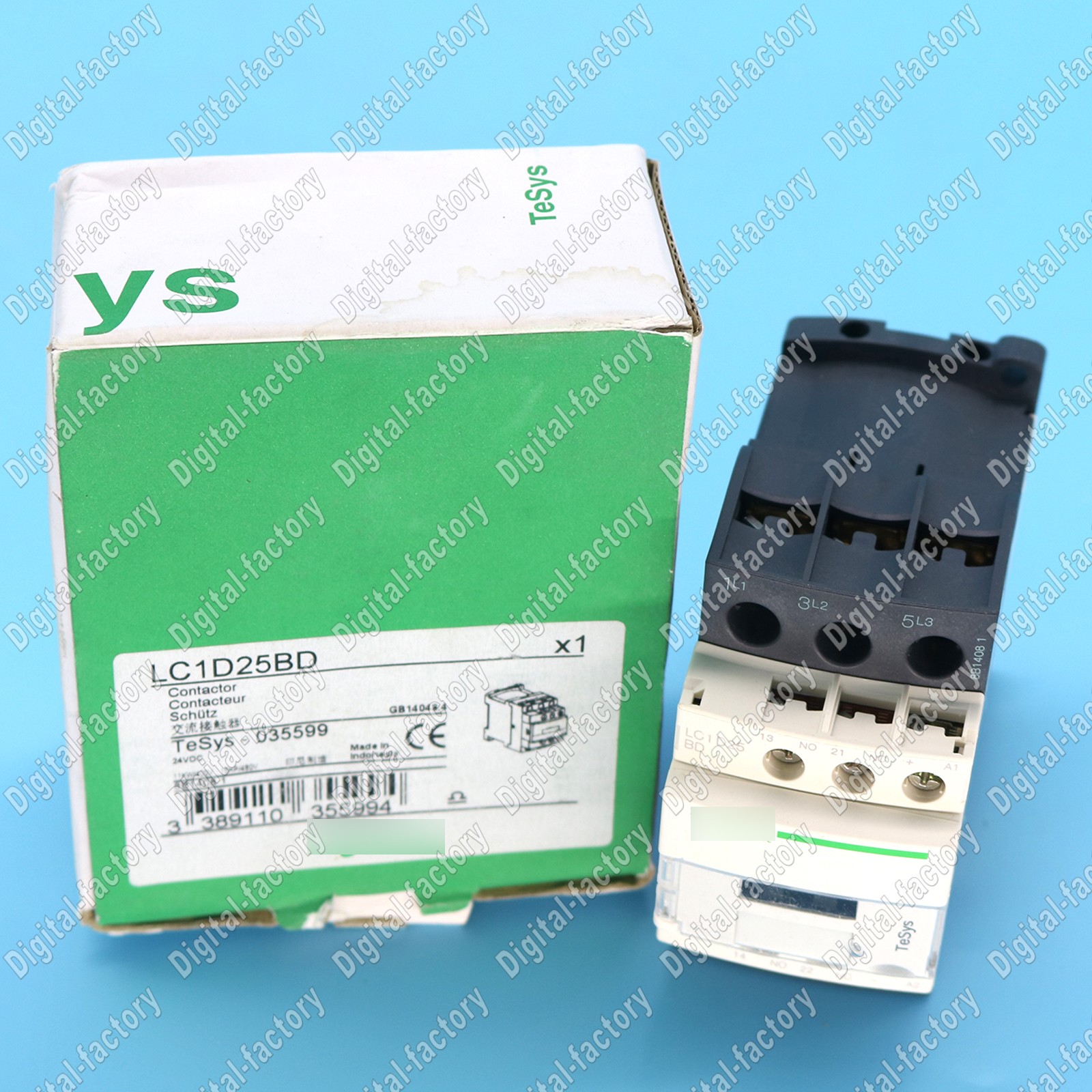 1pieces New Schneider LC1D25BD Contactor FREE SHIP