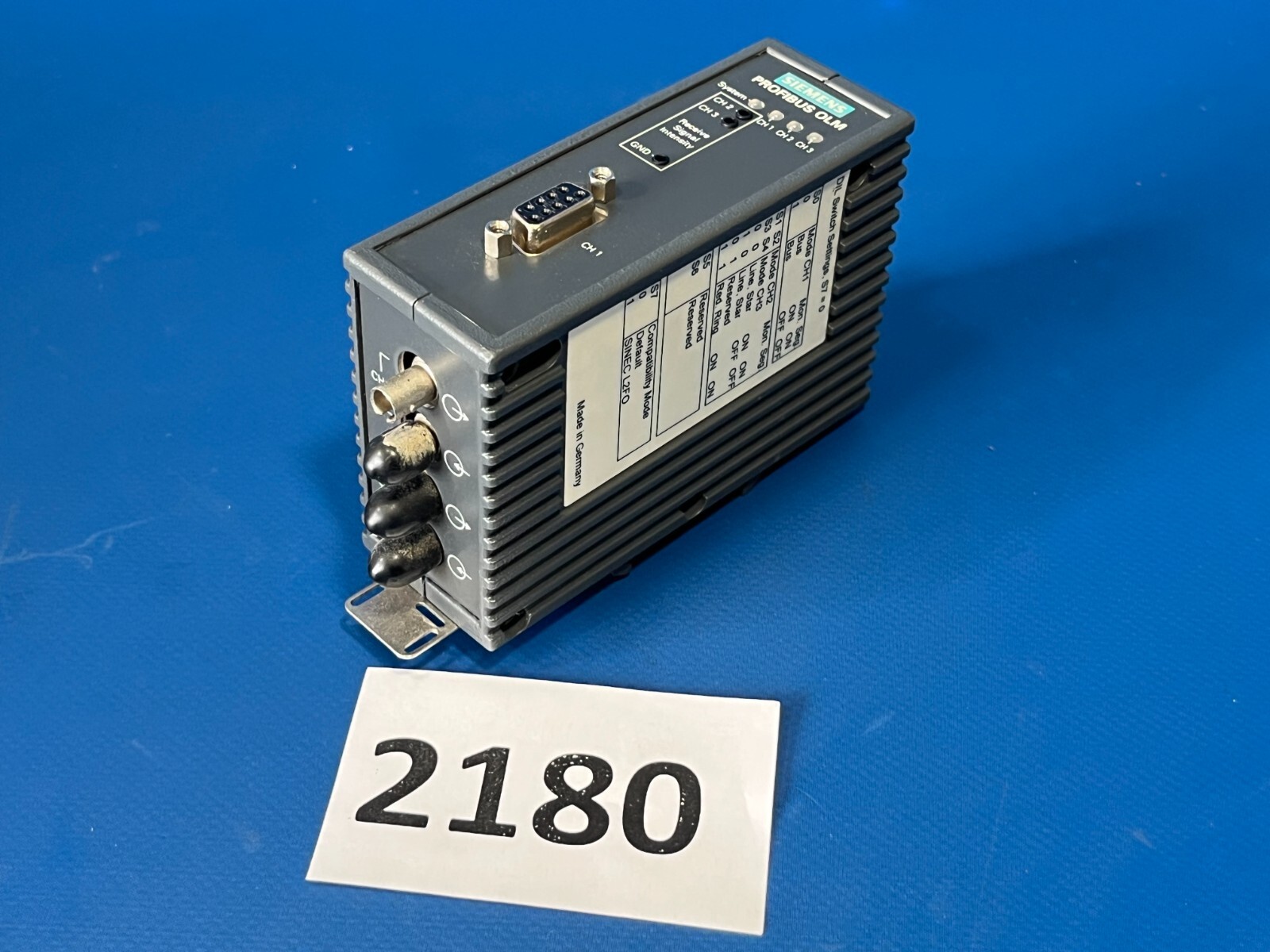 SIEMENS SIMATIC NET 6GK1502-3CB10 PROFIBUS OLM/G12