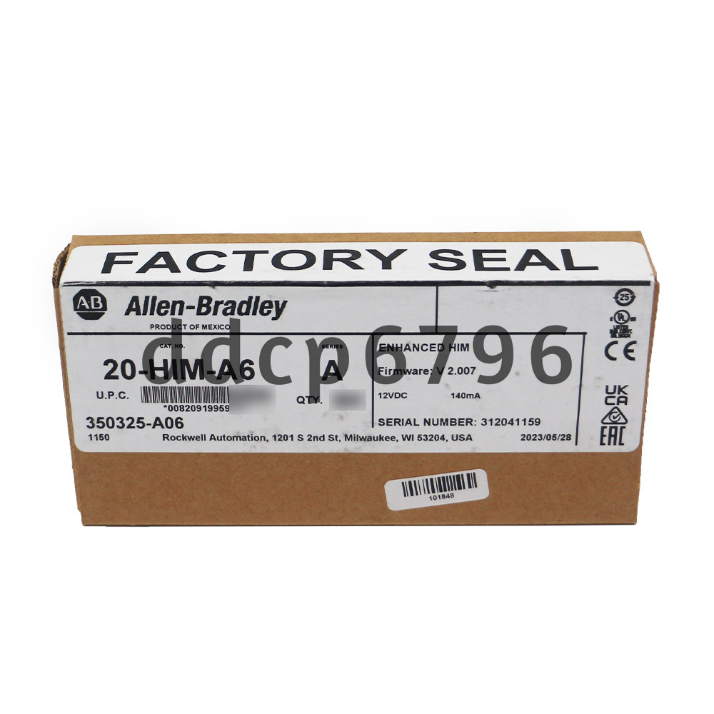 AB 20-HIM-A6 Local Human Interface LCD Screen Full Numeric Keypad Allen-Bradley