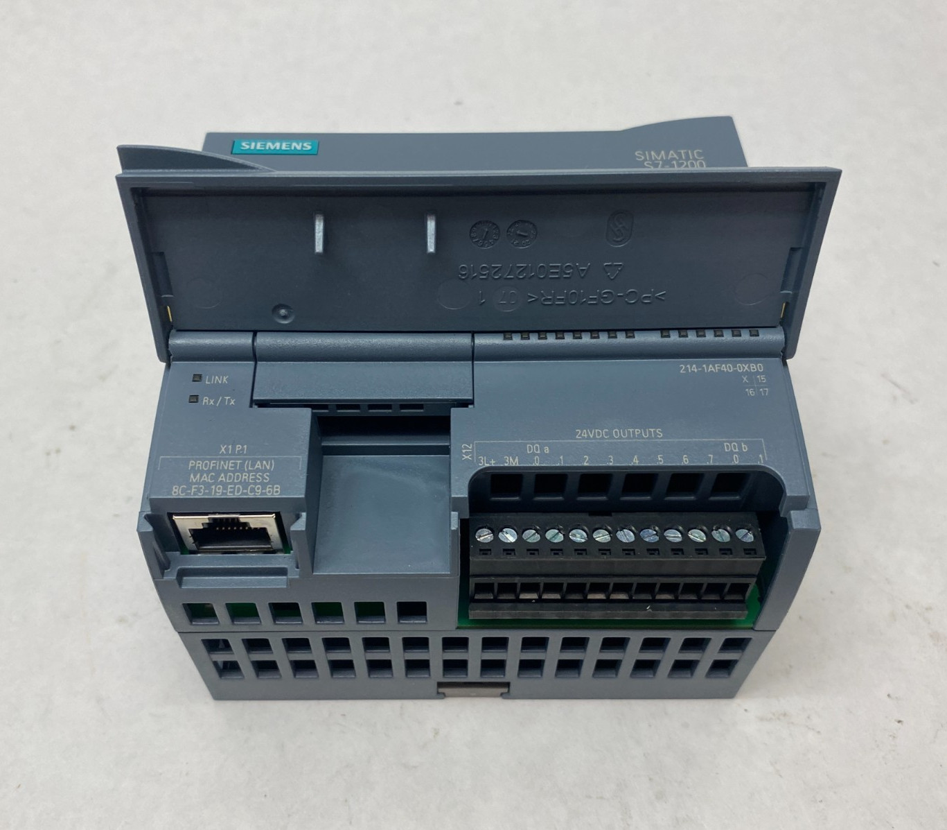Siemens 6ES7214-1AF40-0XB0 SIMATIC S7-1200 Compact CPU Unit 1214F DC/DC/DC