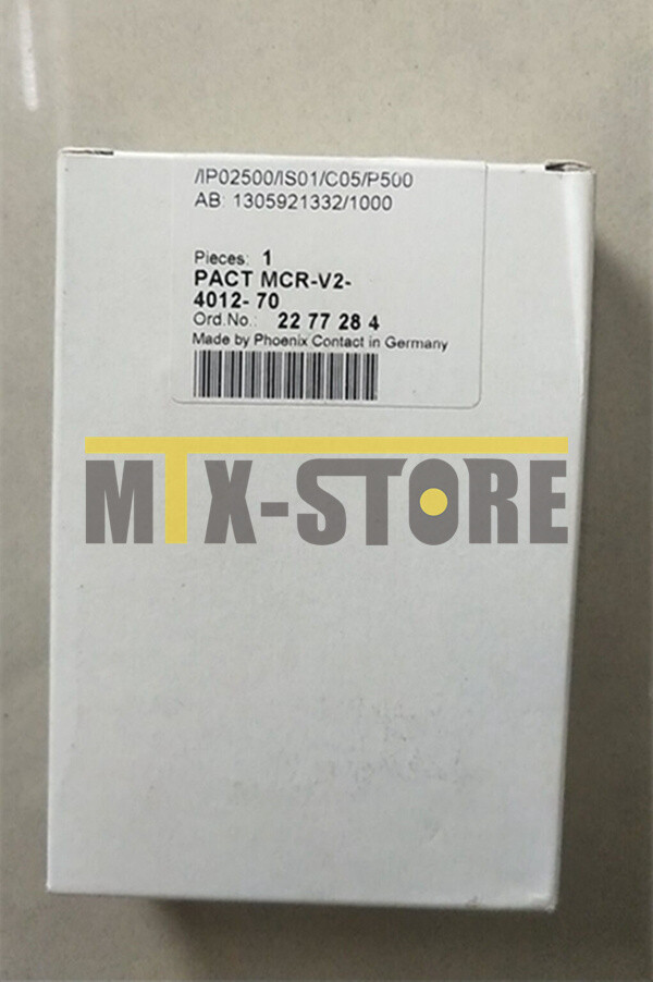 1pcs New PHCENIX CONTACT PACT MCR-V2-4012-70