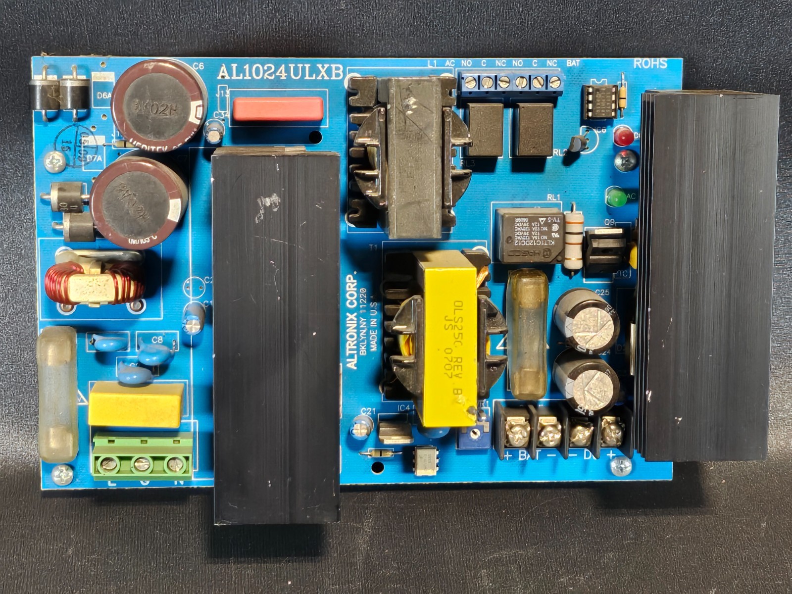 Altronix AL1024ULXB Power supply/Charger board