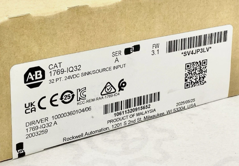 Allen-Bradley 1769-IQ32 CompactLogix 32 Point 24VDC Input Module