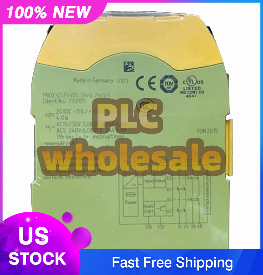 New PILZ PNOZ S5 24VDC Safety Relay 750105 Original Quality Goods