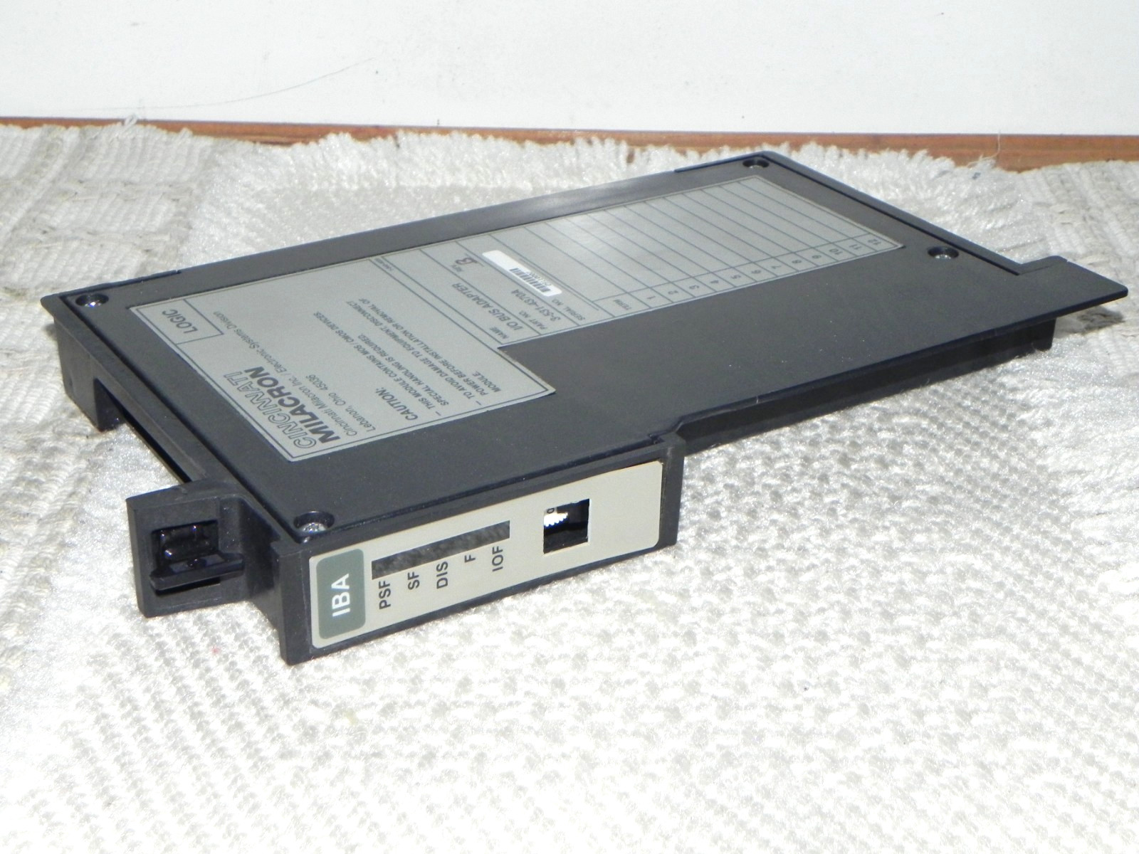 Cincinnati Milacron I/O Bus Adapter 3-531-4370A Rev B,programmable logic control