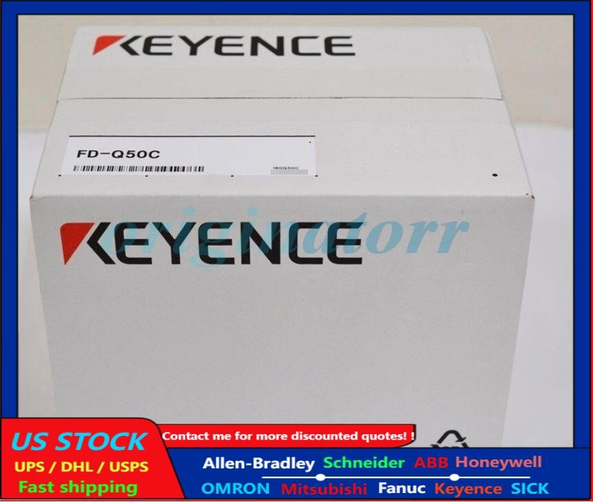 Keyence FDQ50C FD-Q50C Flow Meter Clamp-on Flow Sensor Ultrasonic New from Japan