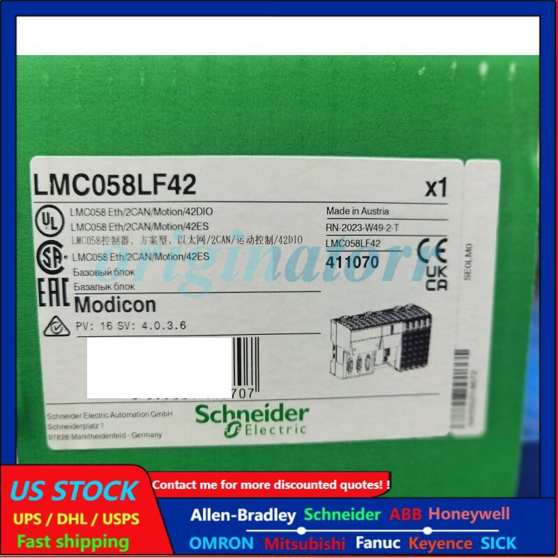 New Schneider PLC LMC058LF42 Motion Controller Free Shipping