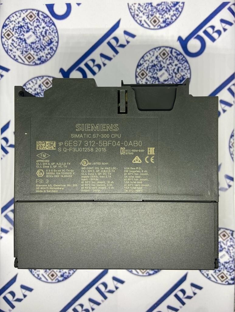 SIEMENS SIMATIC S7-300 CPU 312C 6ES7312-5BF04-0AB0 PLC 6ES7 312-5BF04-0AB0