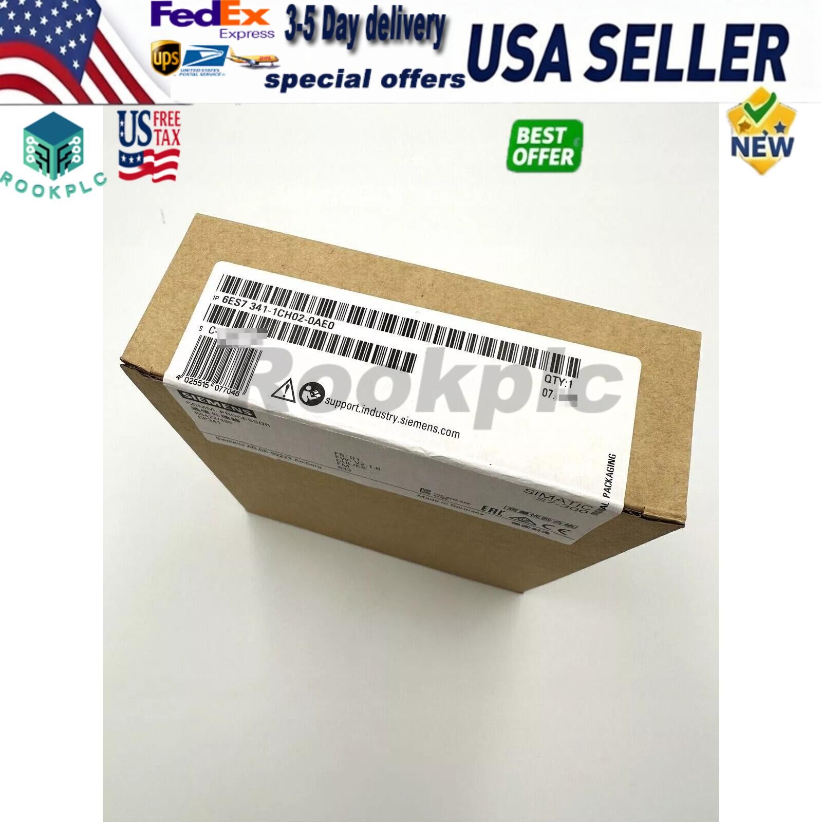 New Siemens S7-300 Communications processor 6ES7341-1CH02-0AE0 6ES73411CH020AE0